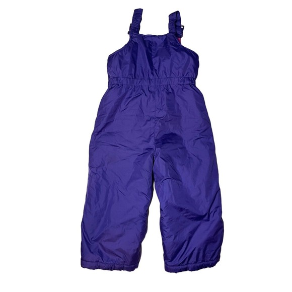 Zeroxposur Kids Snow Bib 3T Overall‎ Winter Pants Zip Up Fleece Outerwear - Picture 3 of 6